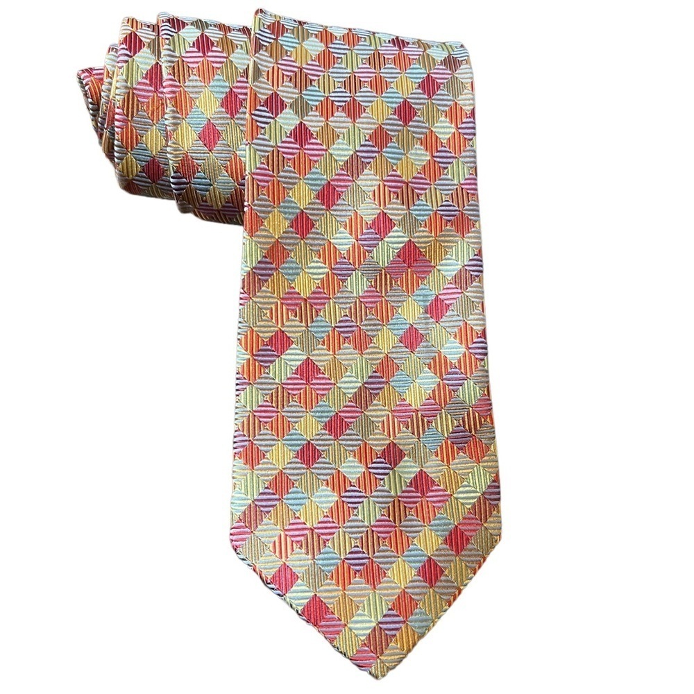 Peacock 100% Silk Tie Handmade